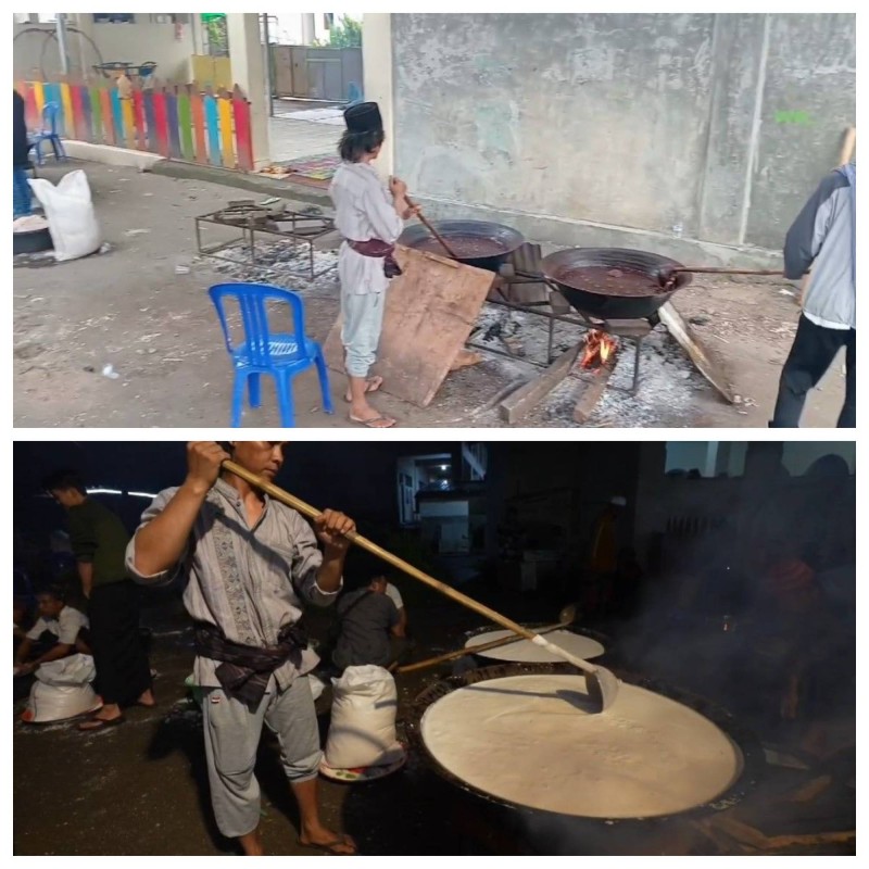 Proses Bakar Api dalam Jeleng Minyak Obat Jemaah Haqqul Yaqien di Yayasan Shirotul Khair Ambung Proses Bakar Api dalam Jeleng Minyak Obat Jemaah Haqqul Yaqien di Yayasan Shirotul Khair Ambung